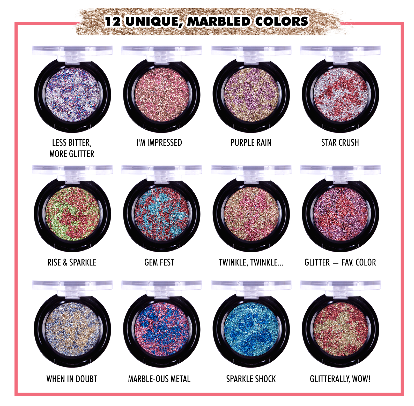 Glitter Dazzle Eye Topper