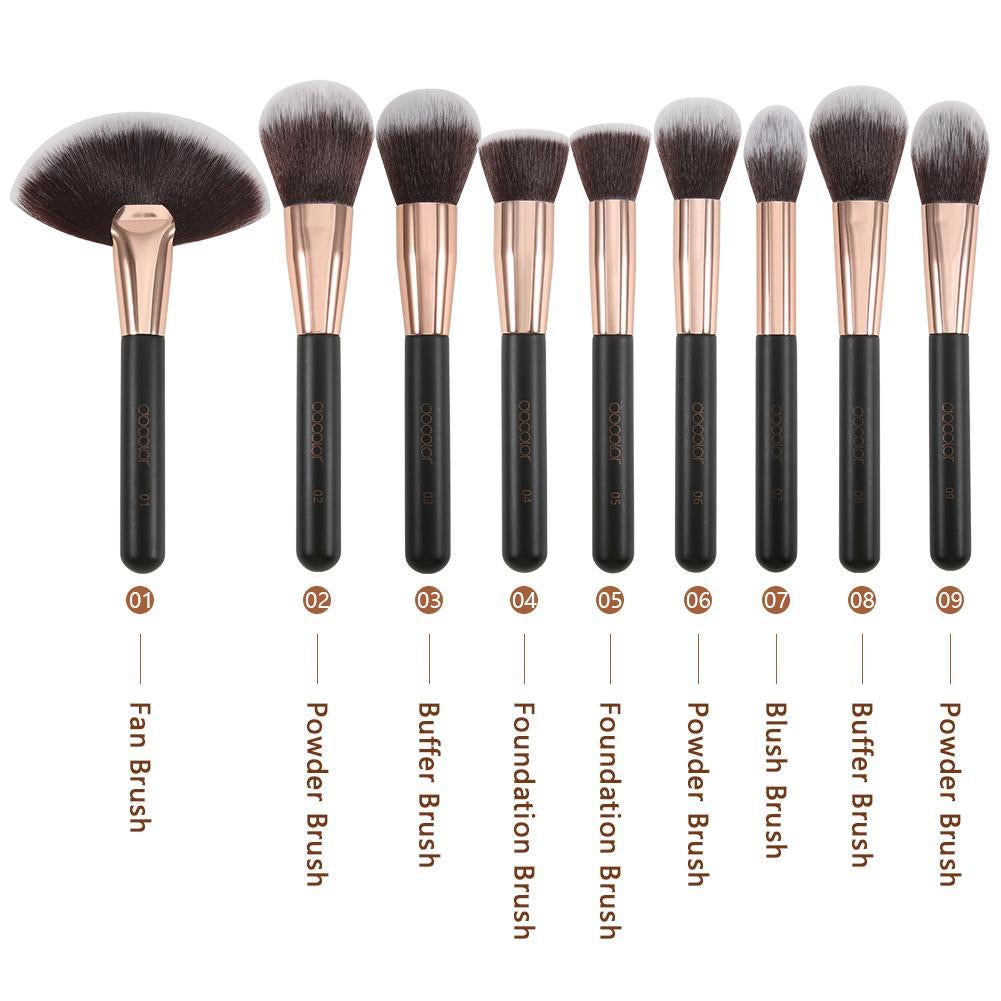Rose Gold - 28 Piece Makeup Brush Set