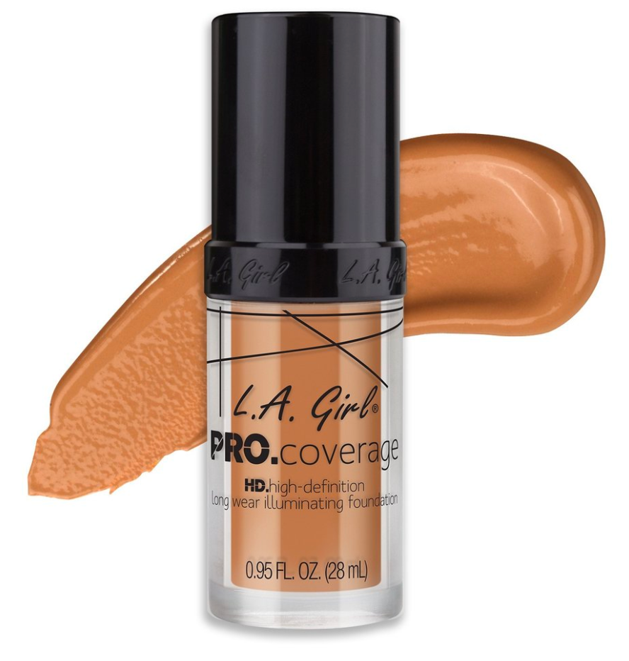 L.A. GIRL - PRO Coverage Illuminating Foundation - The Bold Lipstick