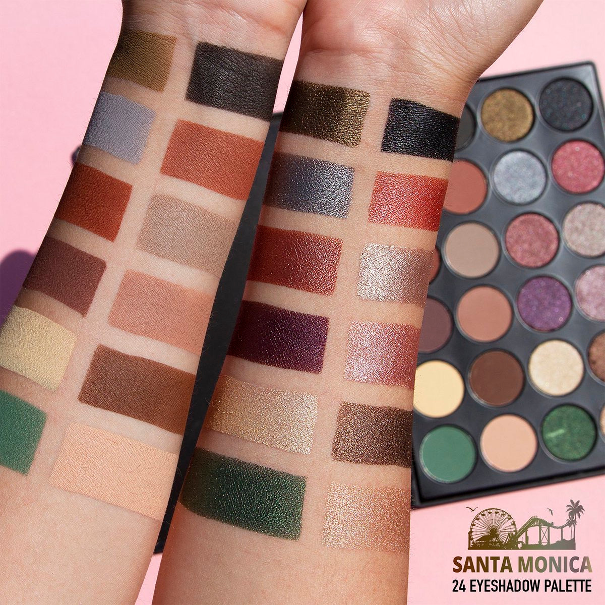 24 Colors Eyeshadow Palette - Santa Monica