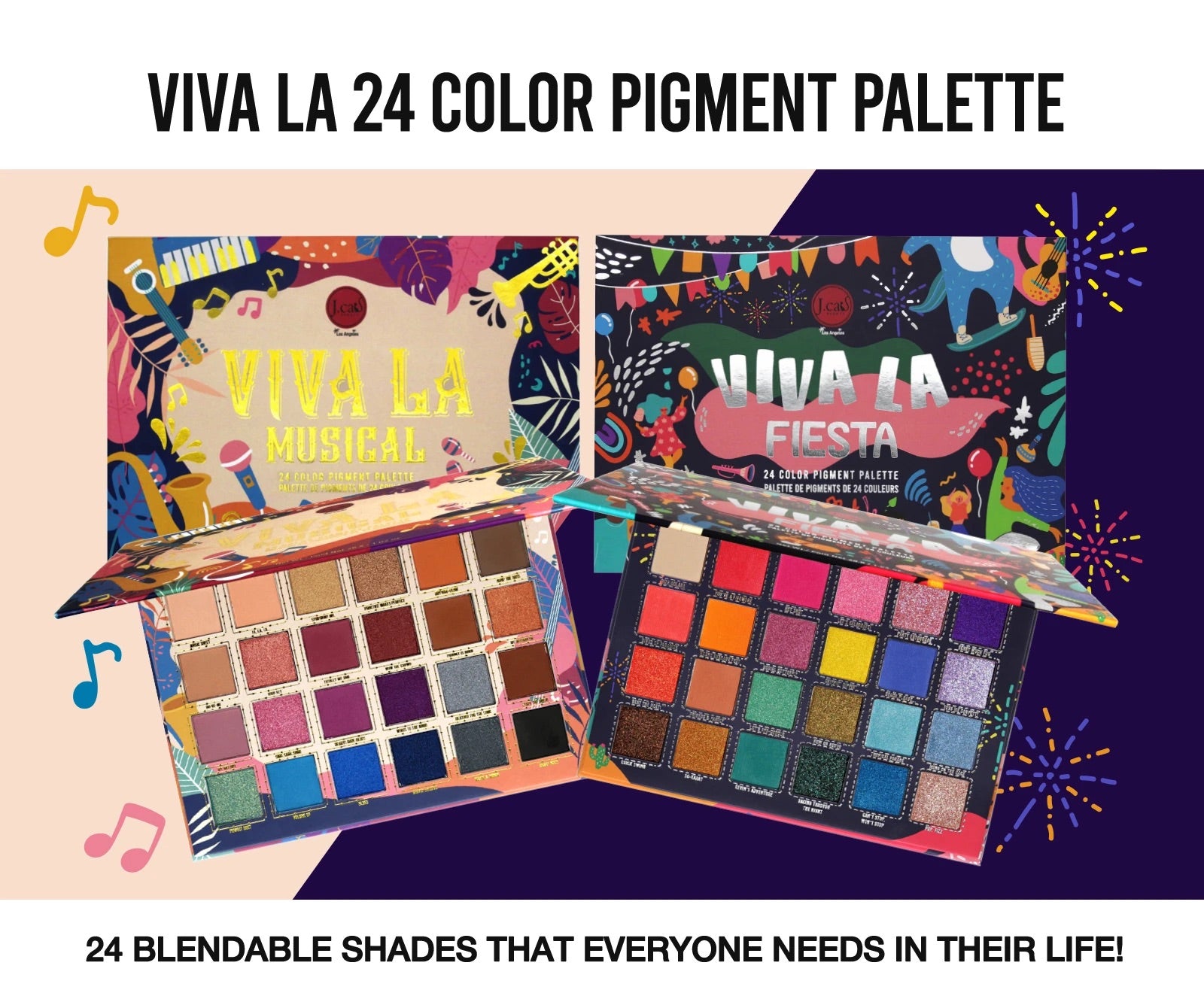 Viva La 24 Color Pigment Palette